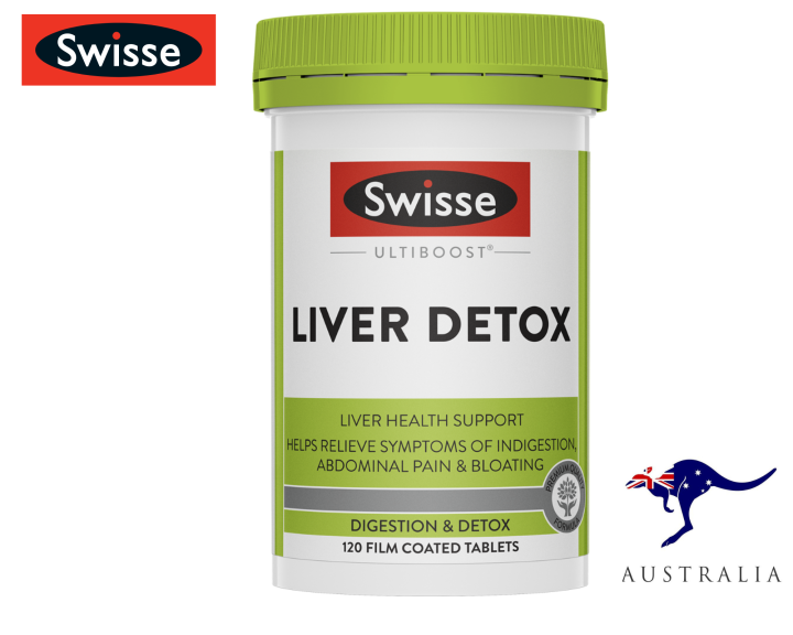 Swisse Ultiboost 護肝排毒片 120片裝 Swisse Ultiboost Liver Detox (120 Tablets)